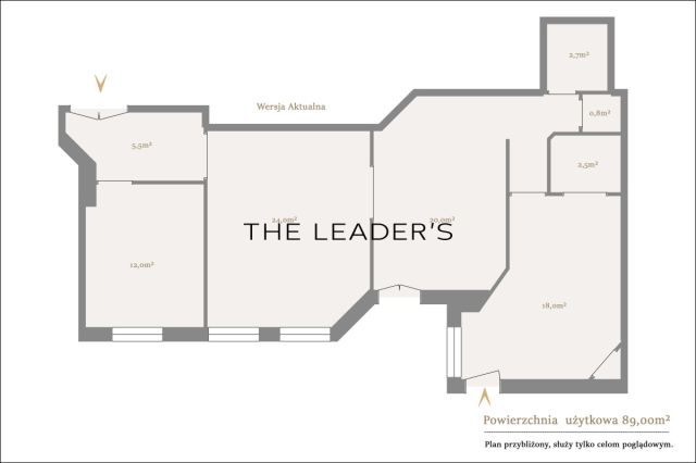 Mieszkanie 3-pokojowe Warszawa Śródmieście, ul. Poznańska. Zdjęcie 7