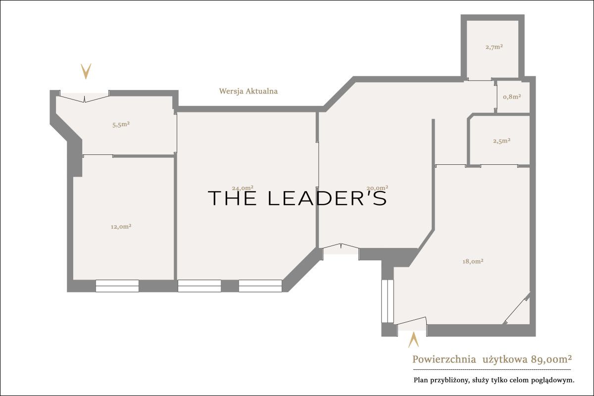 Mieszkanie 3-pokojowe Warszawa Śródmieście, ul. Poznańska. Zdjęcie 7