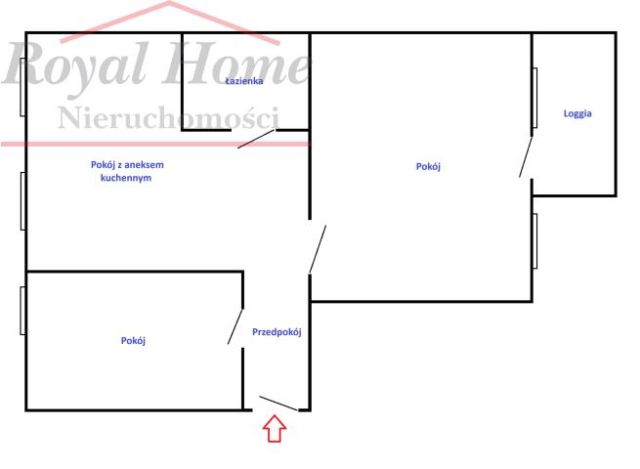 Mieszkanie 3-pokojowe Wrocław Śródmieście, ul. Piastowska. Zdjęcie 12