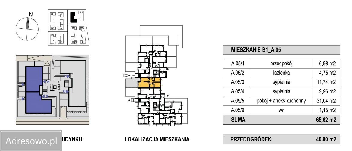 Mieszkanie 3-pokojowe Szczecin Świerczewo, ul. Tenisowa. Zdjęcie 12