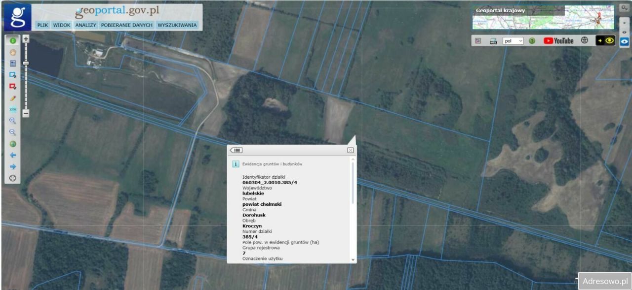 Działka rolna Kroczyn. Zdjęcie 1