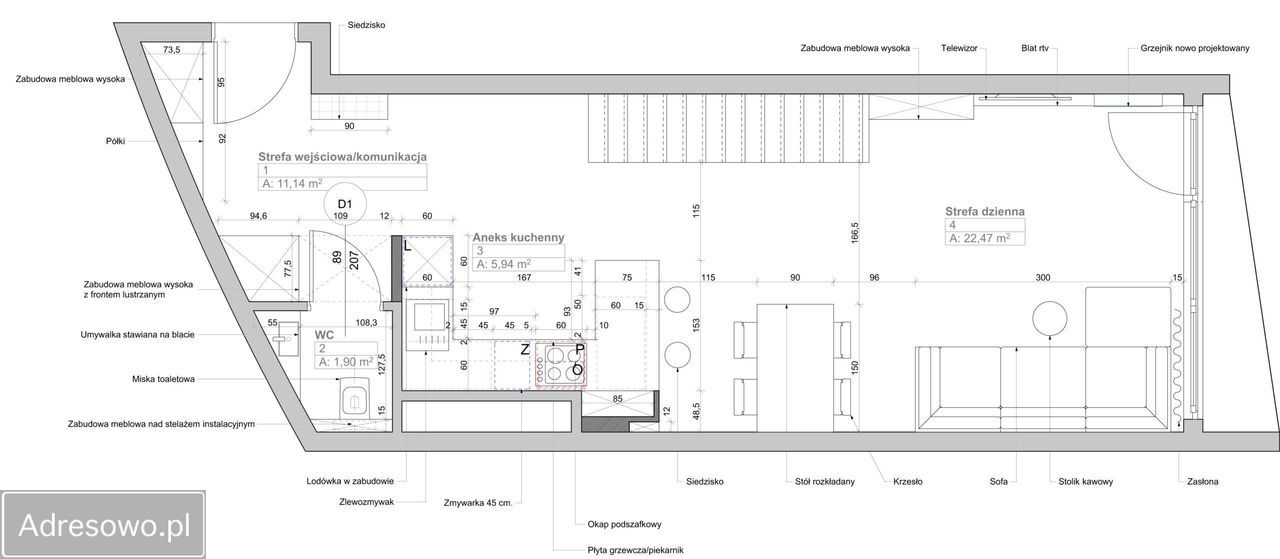Mieszkanie 2-pokojowe Warszawa Wola, ul. Wawrzyszewska. Zdjęcie 15