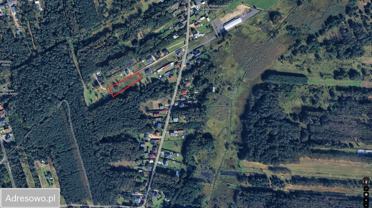 Działka budowlana Kijas. Zdjęcie 3