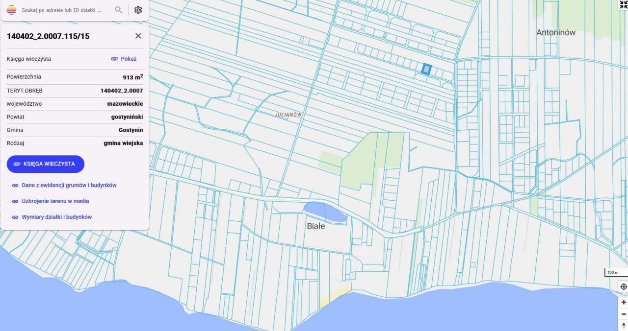 Działka budowlana Białe. Zdjęcie 2