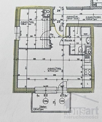 Mieszkanie 2-pokojowe Szczecin Pomorzany, al. Powstańców Wielkopolskich. Zdjęcie 10