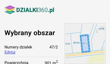 Działka budowlana Łomia