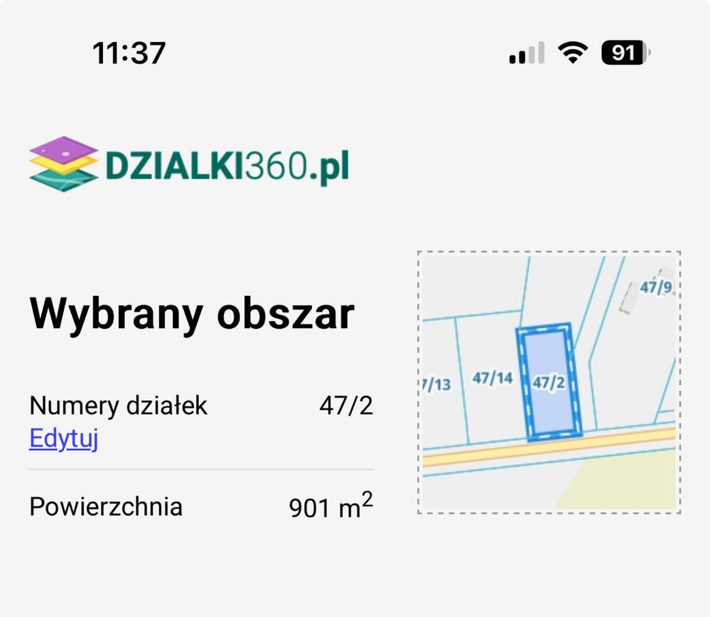 Działka budowlana Łomia. Zdjęcie 2