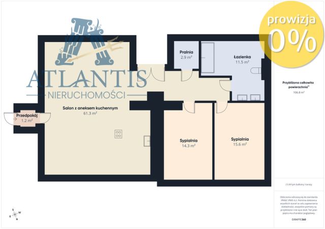 Mieszkanie 3-pokojowe Piechcin. Zdjęcie 15