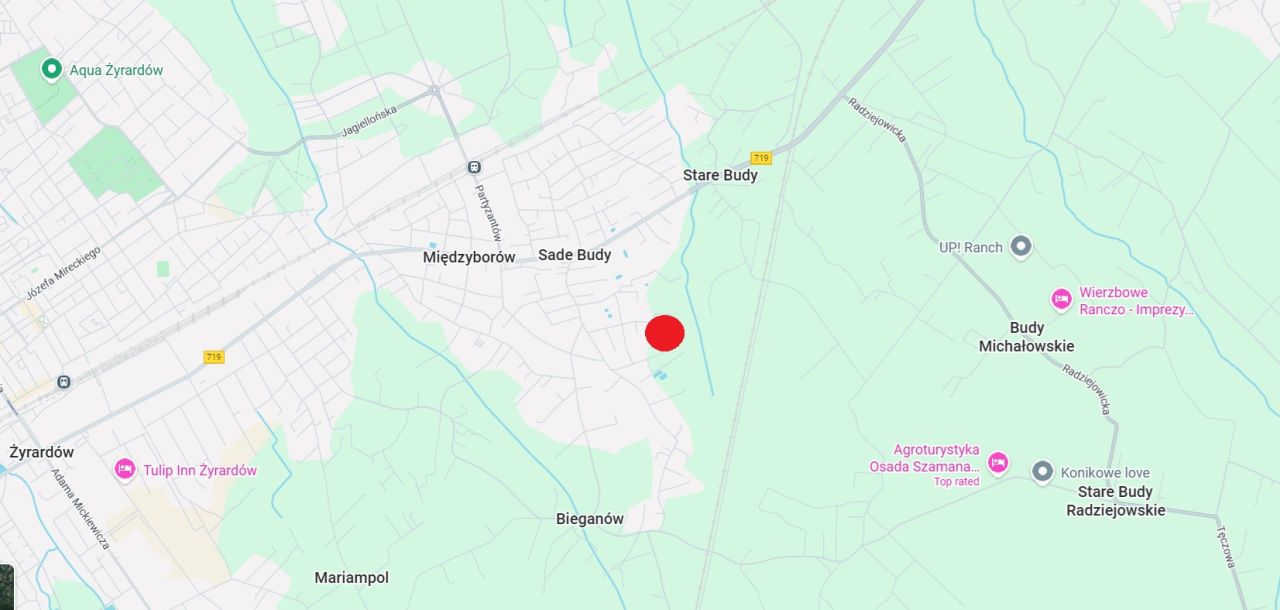 Działka budowlana Sade Budy, ul. Stalowa. Zdjęcie 7