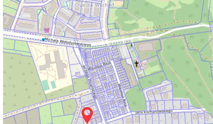 Działka budowlana Pisz, ul. J. Pisańskiego