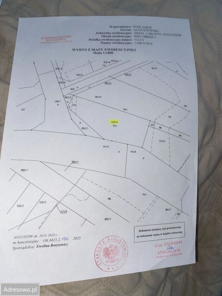 Działka budowlana Augustów, ul. Mazurska. Zdjęcie 2