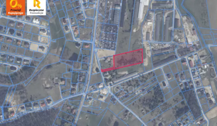 Działka inwestycyjna Chwaszczyno, ul. Tuchomska