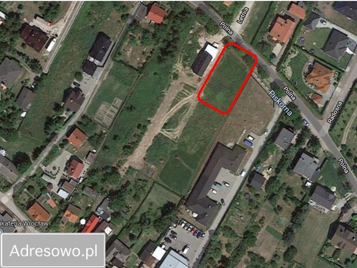 Działka budowlana Kamieniec Wrocławski, ul. Polna. Zdjęcie 1