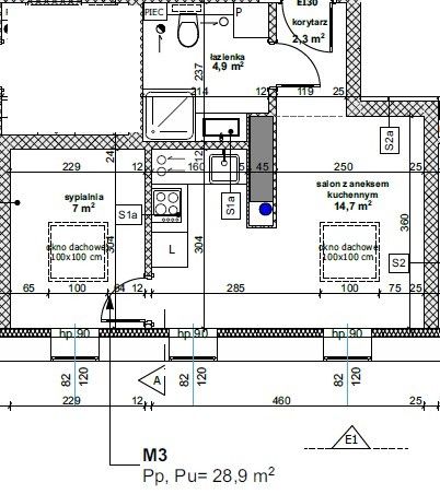 Mieszkanie 2-pokojowe Szczecin Centrum. Zdjęcie 6