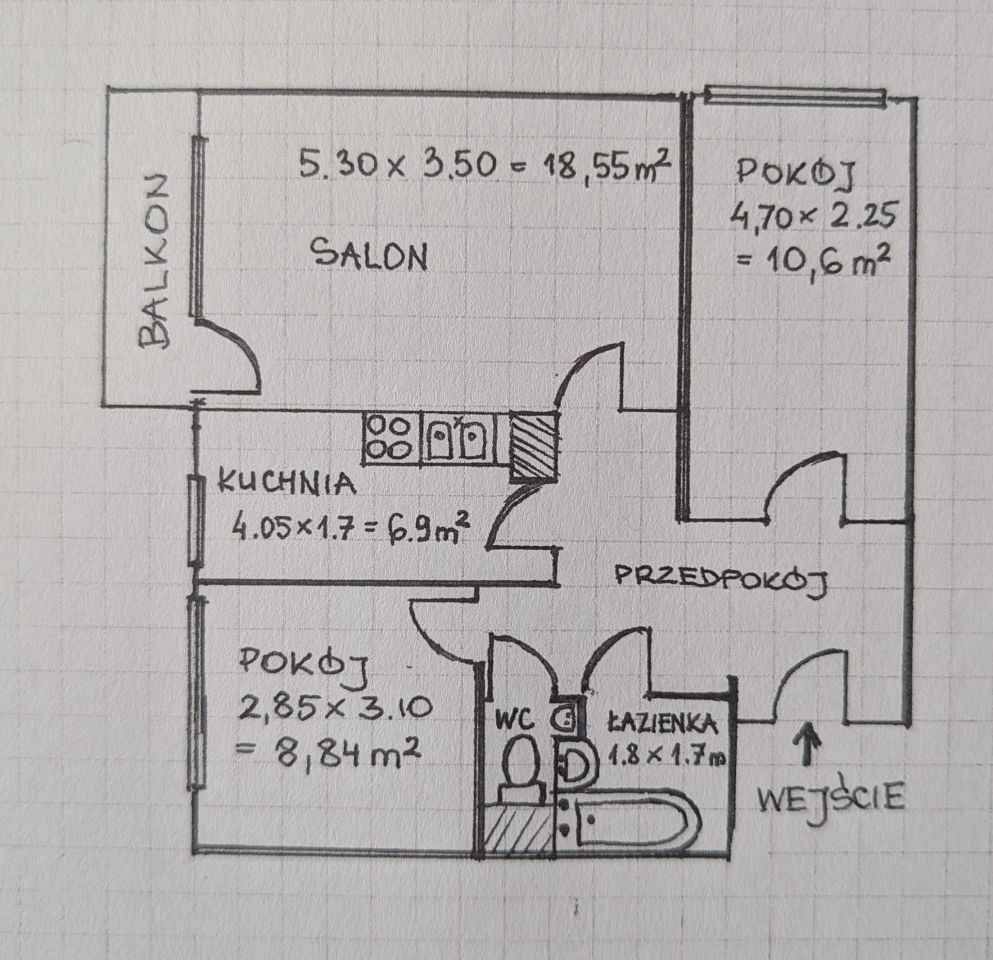 Mieszkanie 3-pokojowe Będzin Syberka, ul. Gabriela Narutowicza. Zdjęcie 13