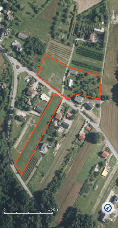 Działka budowlana Mokra Wieś. Zdjęcie 1