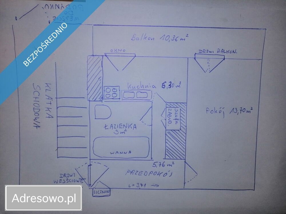 Mieszkanie 1-pokojowe Gdynia Śródmieście, ul. Antoniego Abrahama. Zdjęcie 2