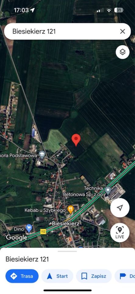 Działka budowlana Biesiekierz. Zdjęcie 2