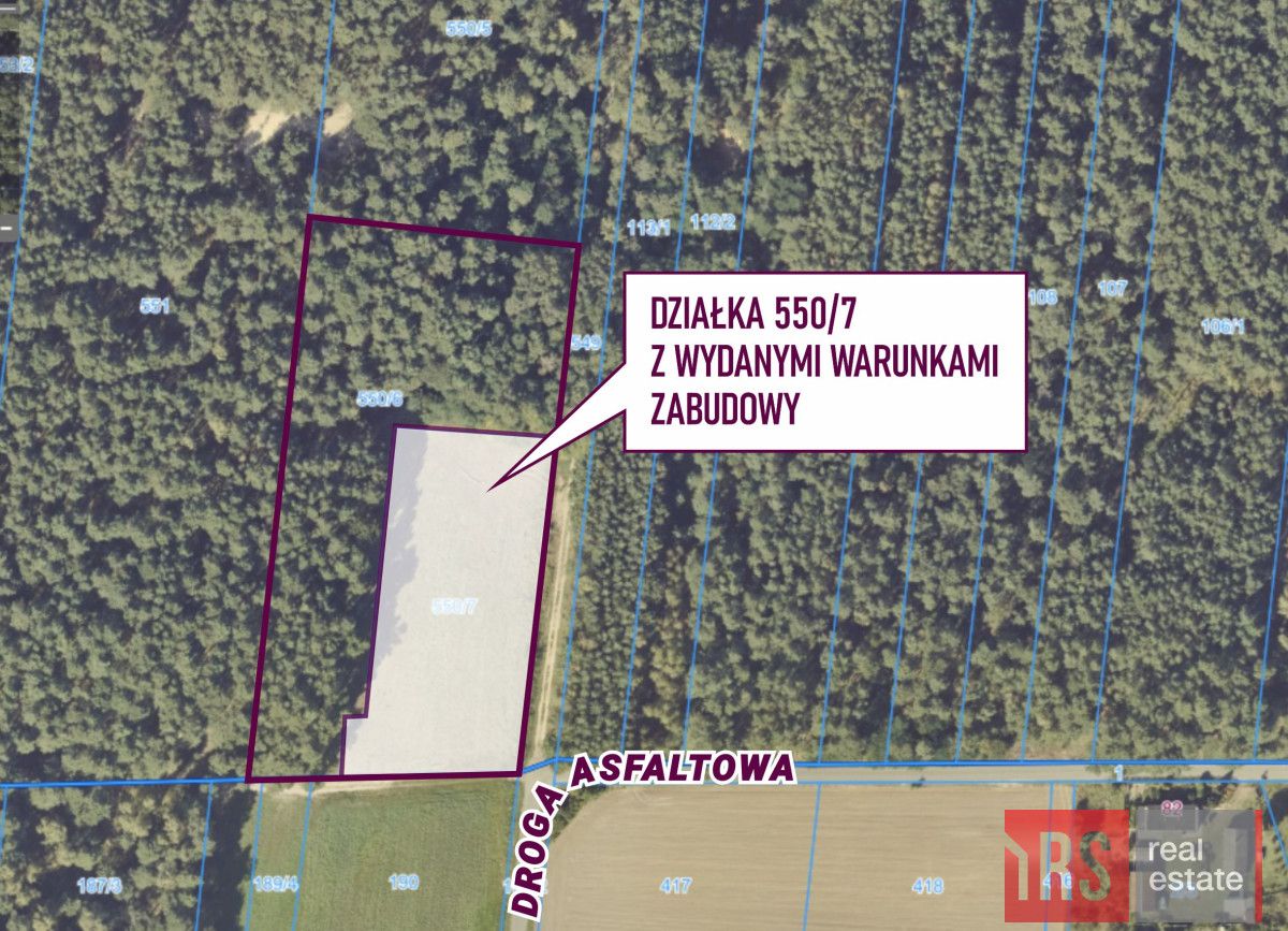 Działka budowlana Dziadowice. Zdjęcie 8