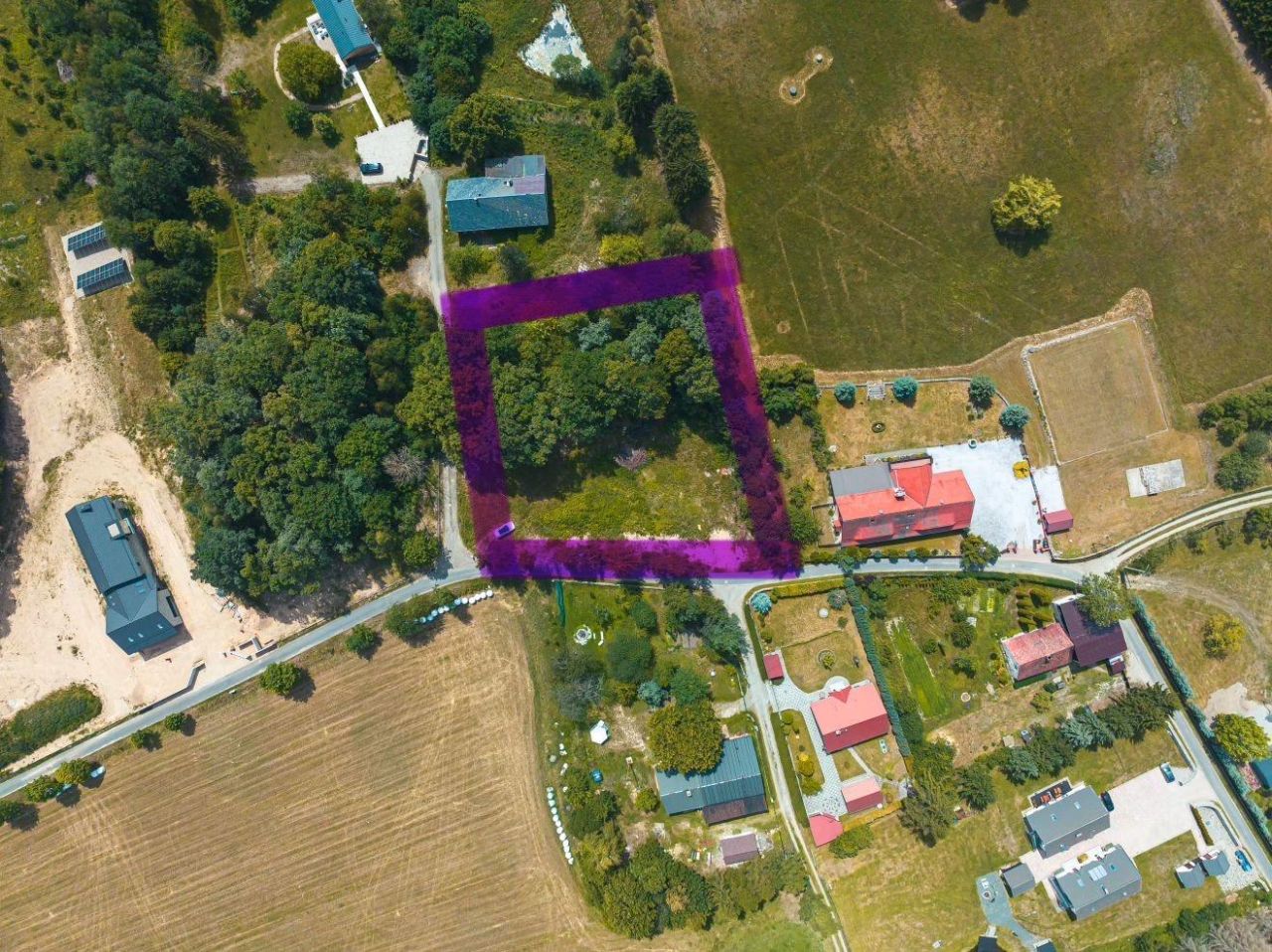 Działka rolno-budowlana Mysłakowice, ul. Czerwony Dworek. Zdjęcie 2