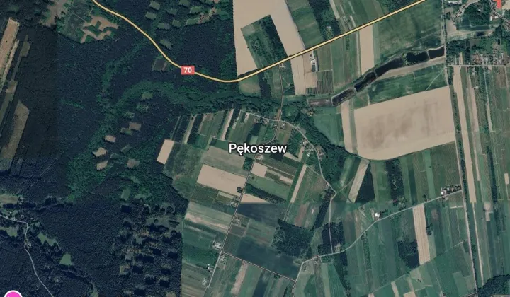 Działka rolno-budowlana Pękoszew