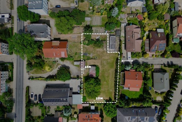 Działka budowlana Wrocław Stabłowice, ul. Oliwkowa. Zdjęcie 1