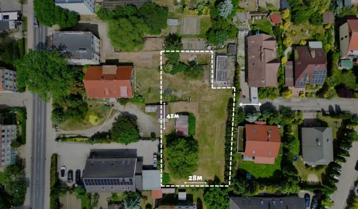 Działka budowlana Wrocław Stabłowice, ul. Oliwkowa