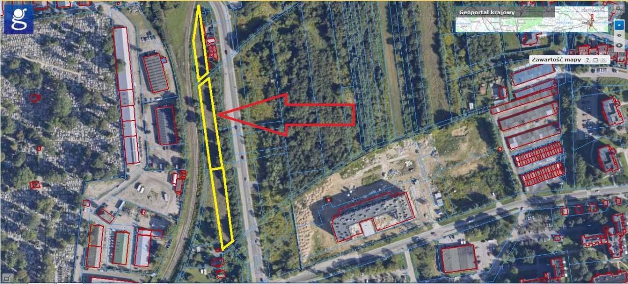 Działka inwestycyjna Zamość, ul. 11 Listopada. Zdjęcie 3