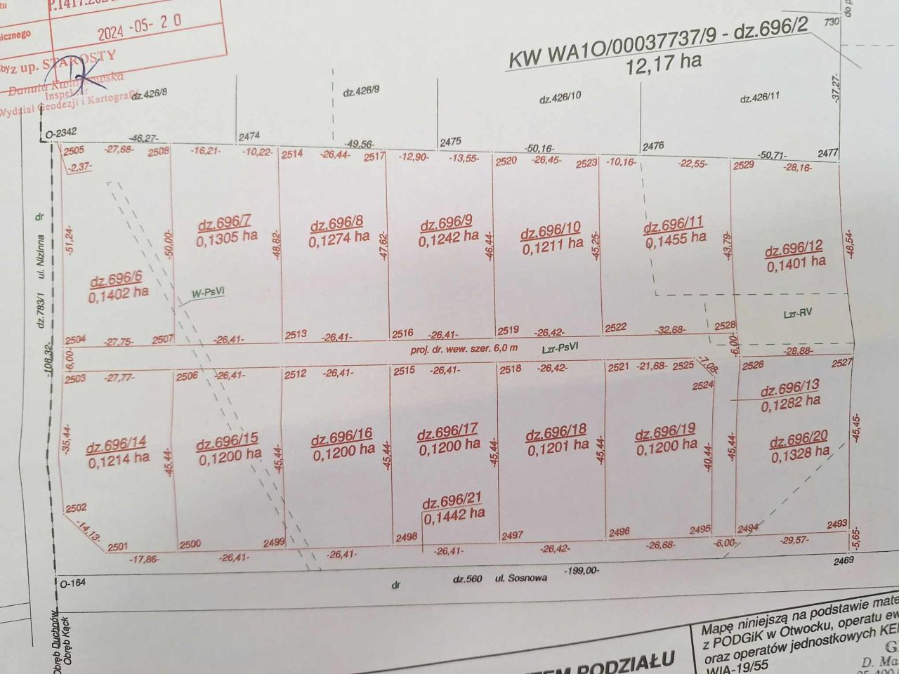 Działka budowlana Kąck, ul. Sosnowa. Zdjęcie 2