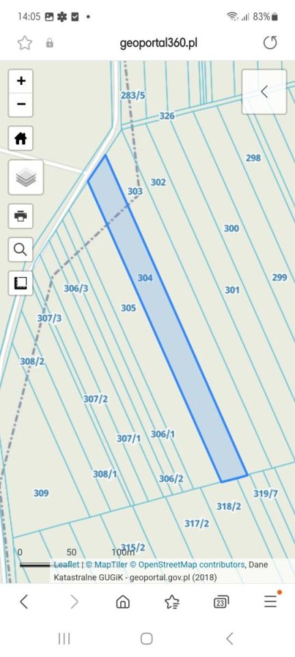 Działka leśna Suchcice. Zdjęcie 1