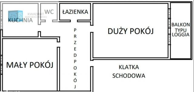 Mieszkanie 2-pokojowe Łódź, ul. Strzelecka. Zdjęcie 1