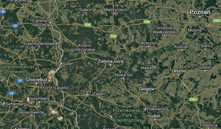 Działka rekreacyjna Zielona Góra