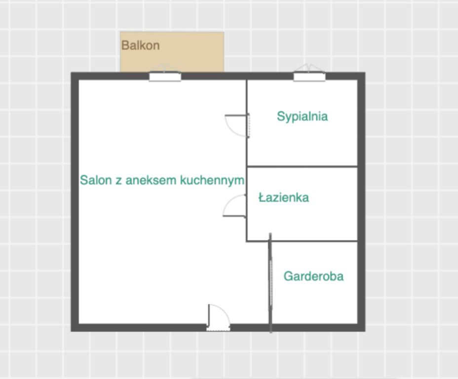 Mieszkanie 2-pokojowe Rzeszów, al. mjr. Wacława Kopisto. Zdjęcie 11