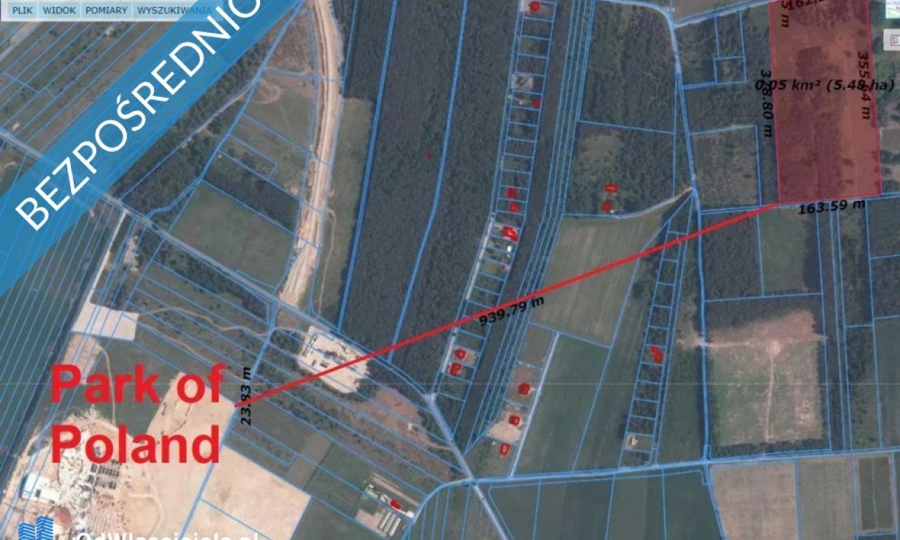 Działka inwestycyjna Marków-Świnice. Zdjęcie 8