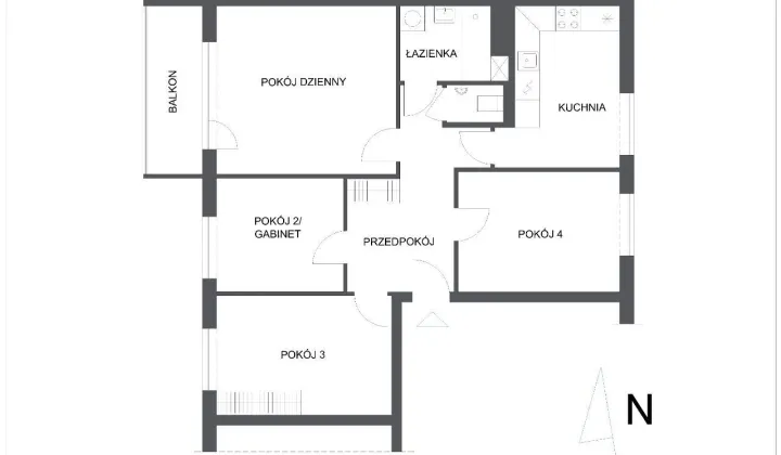 Mieszkanie 4-pokojowe Lublin Dziesiąta, ul. Ksawerego Dunikowskiego