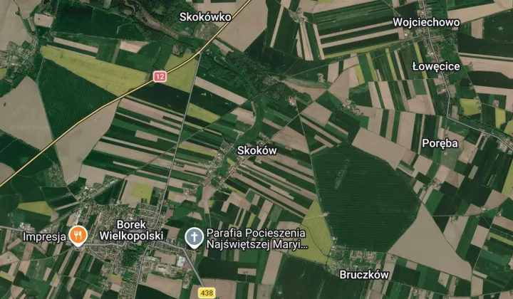 Działka budowlana Skoków