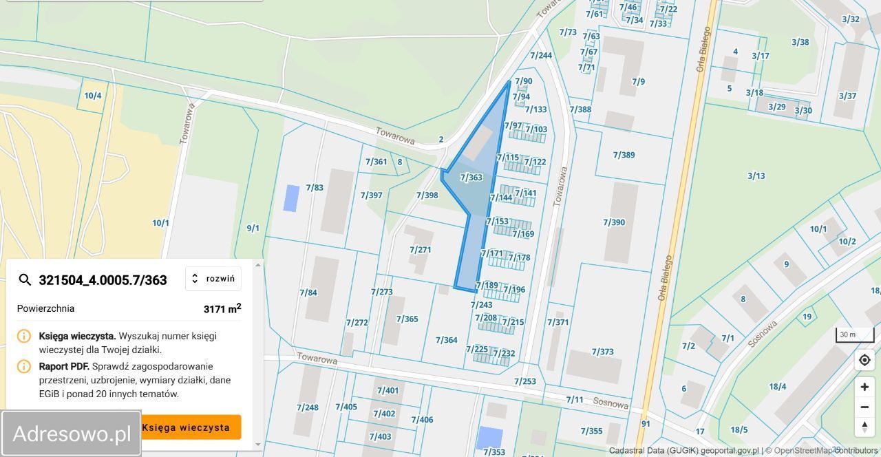 Działka inwestycyjna Borne Sulinowo, ul. Towarowa. Zdjęcie 2