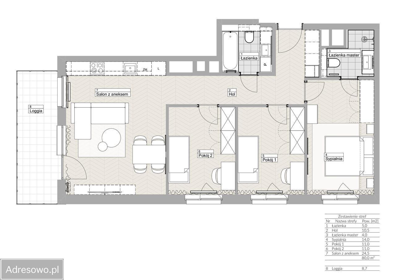 Mieszkanie 4-pokojowe Warszawa Praga-Północ, ul. Jagiellońska. Zdjęcie 12