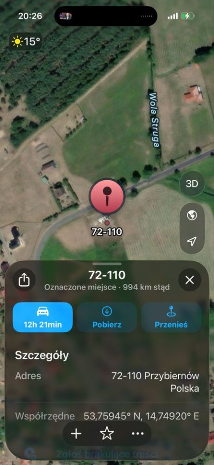 Działka budowlana Zabierzewo. Zdjęcie 1