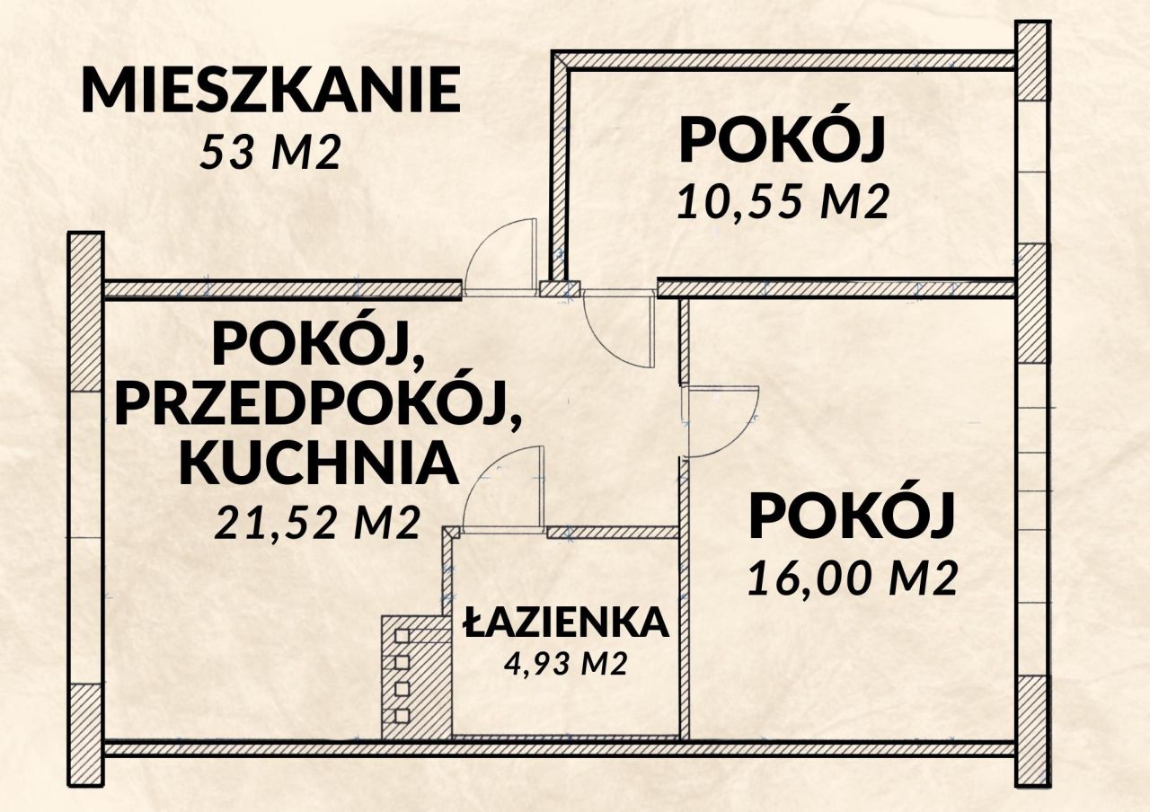 Mieszkanie 3-pokojowe Szczecin Prawobrzeże, ul. Lucjana Rydla. Zdjęcie 24
