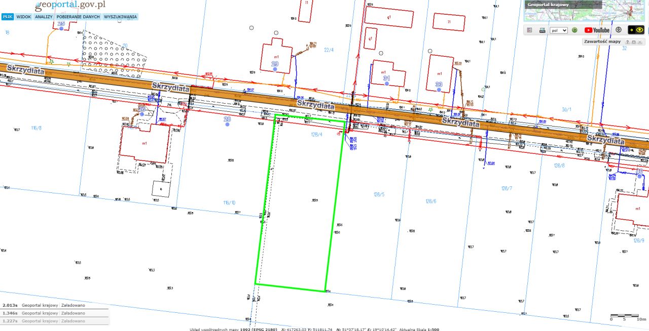 Działka budowlana Wronowice, ul. Skrzydlata. Zdjęcie 3