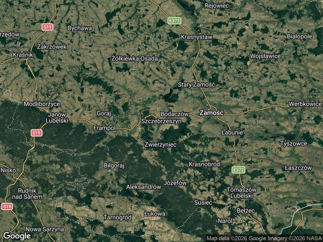 Działka rolna Szczebrzeszyn Przedmieście Zamojskie. Zdjęcie 1