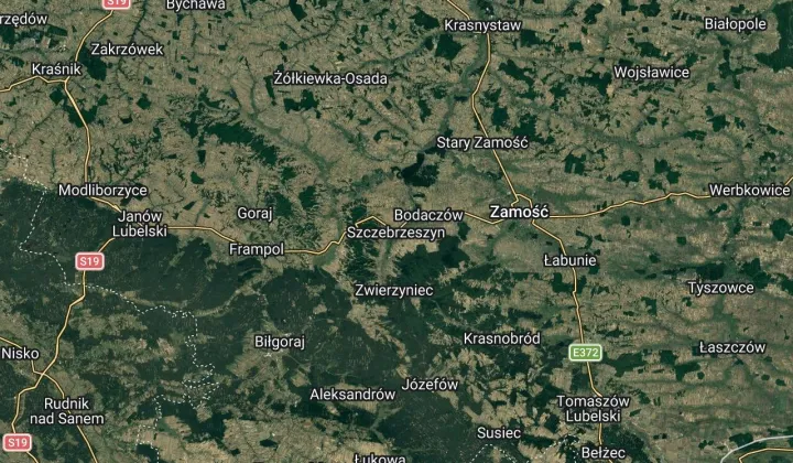 Działka rolna Szczebrzeszyn Przedmieście Zamojskie