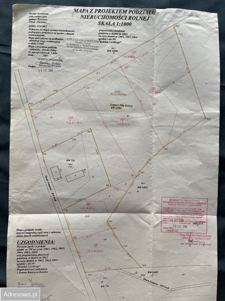 Działka rolna Chomino. Zdjęcie 8