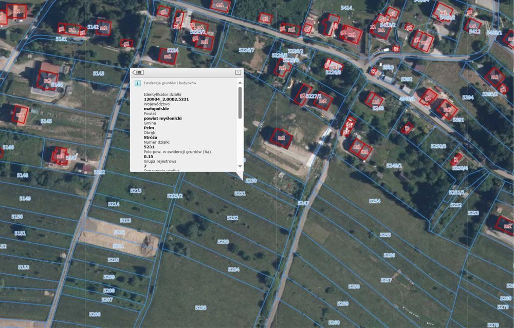 Działka budowlana Stróża Płaczkowo. Zdjęcie 2