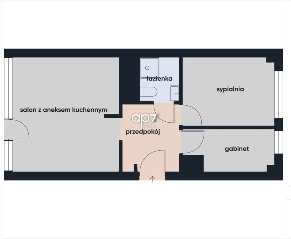 Mieszkanie 3-pokojowe Kraków Podgórze Duchackie, ul. Białoruska. Zdjęcie 12