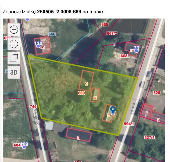 Działka budowlana Lipa. Zdjęcie 2