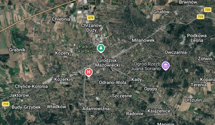 Działka rekreacyjna Grodzisk Mazowiecki Centrum, ul. Akacjowa