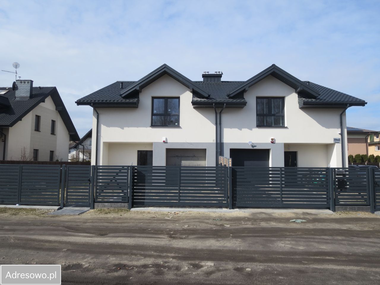 bliźniak, 5 pokoi Łomianki