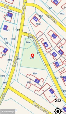 Działka budowlana Nowy Dwór Mazowiecki, ul. Nadwiślańska. Zdjęcie 1